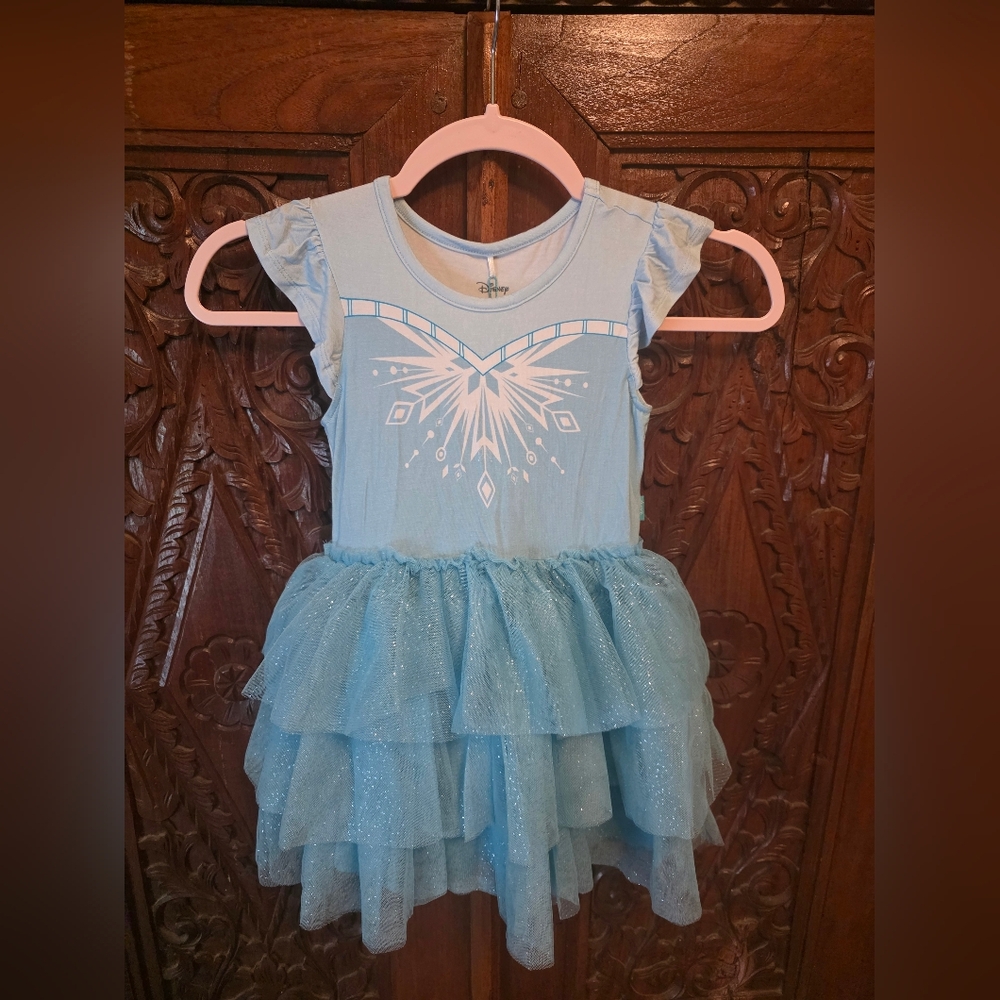 Posh Peanut - Tulle Elsa Dress 5/6 (NWT)